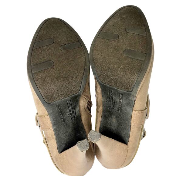 Fergalicious by Fergie Crissy Gray Strappy Ankle Bootie 7.5 M - Picture 8 of 11